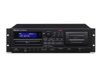 Tascam CD-A580 v2 CD Player / Cassette Deck / USB Recorder 19 3U - Image 1