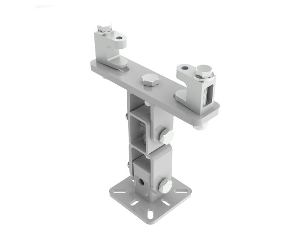 Powerdrive KBD4080S-W Girder Bracket 75mm-155mm Type 80 Plate White - Main Image