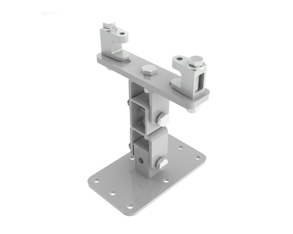 Powerdrive KBD4120S-W Girder Bracket 75mm-155mm Type 120 Plate White - Main Image