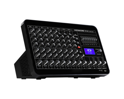 PM 502 8Ch Powered Mixer 5 Mic/Line and 3 Stereo-Line In 2x600W