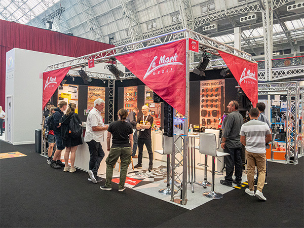 PLASA London 2022 Le Mark Stand