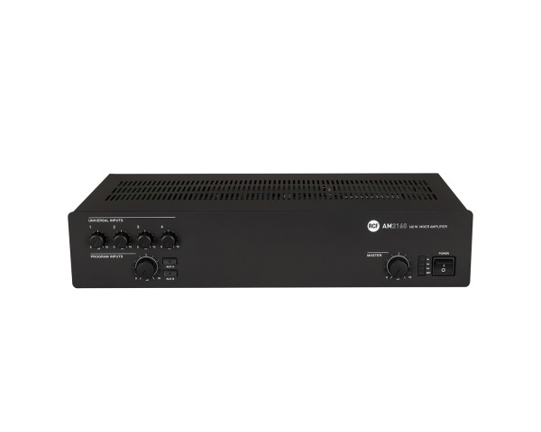 RCF AM2160 Mixer Amplifier 4-Mic/Line Input 100V 160W - Main Image