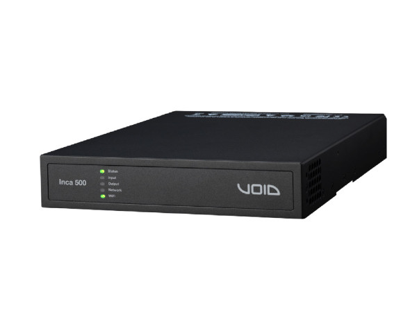 Void Acoustics Inca 500 Power Amplifier with DSP 4x125W Low and Hi Z Half-Rack - Main Image