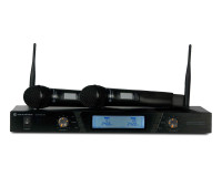 Trantec S2.4HDBX DUAL Handheld Wireless Mic System (2x S2.4-HDX) 2.4GHz - Image 1