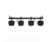 CHAUVET DJ 4BAR Flex Q ILS 4-Head Wash with Footswitch 28x3.5W RGBA LEDs - Image 6