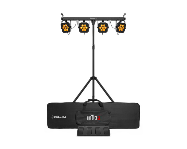 CHAUVET DJ 4BAR Quad ILS 4-Head Wash Tripod 144 R/144 G/144 B (432) LEDs - Main Image