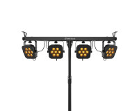 CHAUVET DJ 4BAR Quad ILS 4-Head Wash Tripod 144 R/144 G/144 B (432) LEDs - Image 6