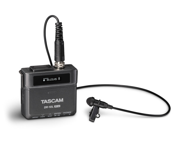 Tascam DR-10L/Pro 32-Bit Float Audio Recorder With Lavalier Microphone - Main Image