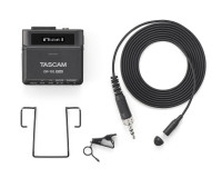 Tascam DR-10L/Pro 32-Bit Float Audio Recorder With Lavalier Microphone - Image 8