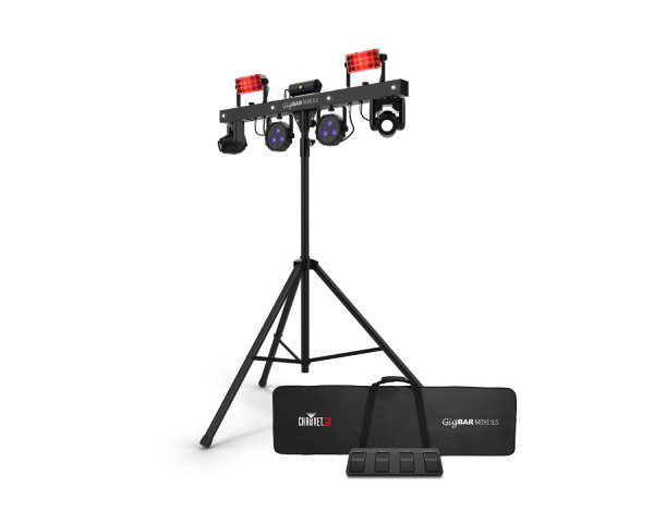 CHAUVET DJ GigBAR Move ILS 5in1 Lighting Bar Mover/Derby/Wash/Laser/Strobe - Main Image