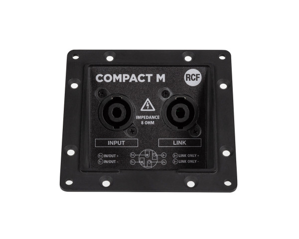 RCF PNL IN-OUT SPEAKON COMPACT M Speakon In-Out Connector Panel - Main Image