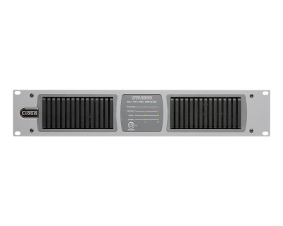 CVA2500 Energy Efficient Power Amp with DSP 2x500W LowZ/100V 2U