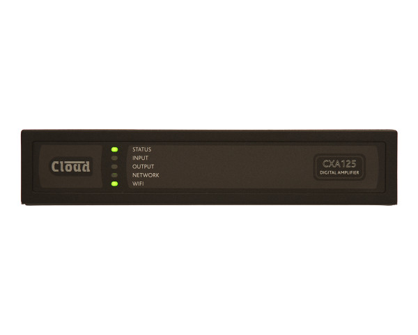 Cloud CXA125 Digital Amplifier 1x125W(100V) 2x60W (LowZ) DSP / Ethernet - Main Image
