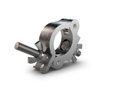 CLP-15N Narrow Half Coupler for 2"/50mm Truss M12 Bolt 150kg