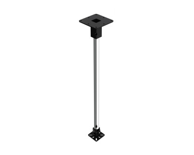 XB90-B Top-Mount Ceiling Bracket 1000mm Tube Type 90 40kg Black