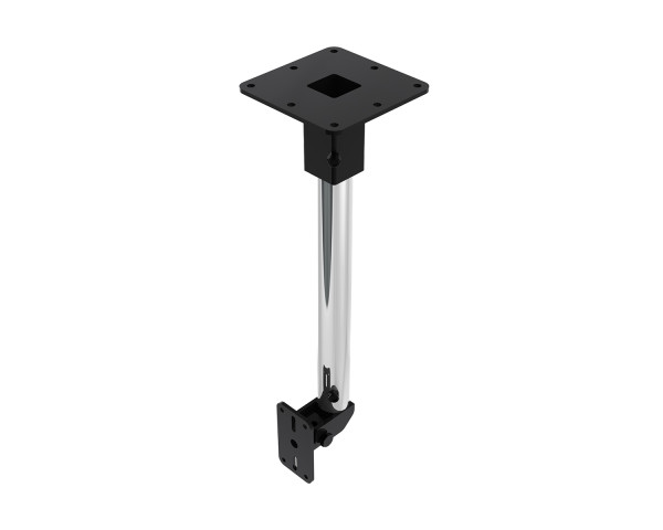 Powerdrive ZA75-B Back-Mount Ceiling Bracket 500mm Tube Type 75 40kg Black - Main Image
