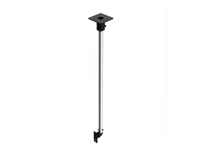 ZC65-B Back-Mount Ceiling Bracket 1500mm Tube Type 65 40kg Black