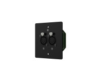 ChamSys GeNetix GW2O PoE Wall Mount Node 2x DMX Out Ports EU Backbox - Image 4