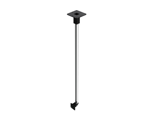 Powerdrive ZC80-B Back-Mount Ceiling Bracket 1500mm Tube Type 80 40kg Black - Main Image