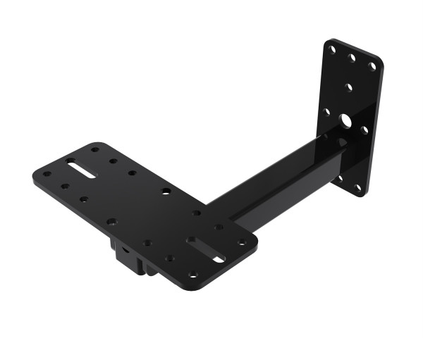 Powerdrive WHO140-B Bottom Mount Tilting Wall Bracket 323mm Type 140 Black - Main Image