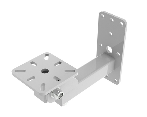 Powerdrive WHOM80-W Bottom Mount Tilting Wall Bracket 215mm Type 80 White - Main Image