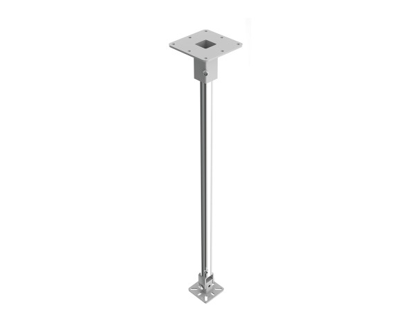 Powerdrive XB90-W Top-Mount Ceiling Bracket 1000mm Tube Type 90 40kg White - Main Image