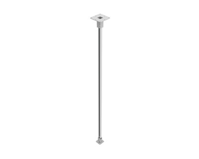 XD80-W Top-Mount Ceiling Bracket 2000mm Tube Type 80 40kg White