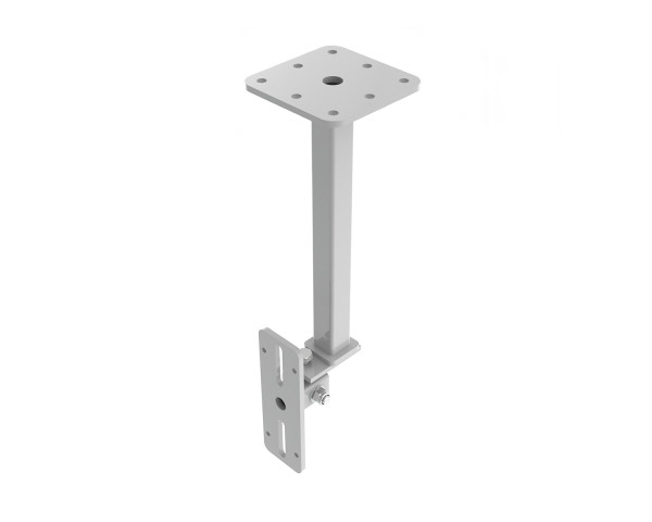Powerdrive CMFB65-W Back-Mount Ceiling Bracket 340mm Drop Type 65 18kg White - Main Image