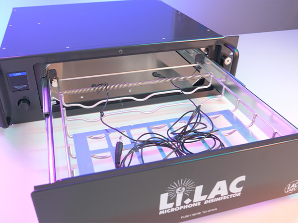 Li.LAC Microphone Disinfector Cleaning Lapels