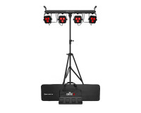 CHAUVET DJ 4BAR LTBT ILS 4-Head Wash Tripod 12x3W RGB+Footswitch+Bluetooth - Image 1