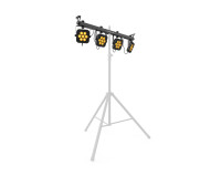 CHAUVET DJ 4BAR Flex Q ILS 4-Head Wash with Footswitch 28x3.5W RGBA LEDs - Image 7