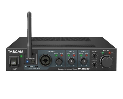 MA-BT240 Bluetooth Mixer Amp 100V 240W Half 1U Exc AK-RM05 RMK