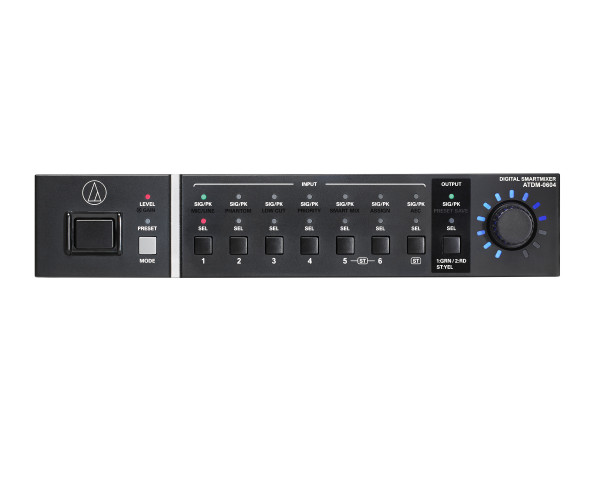 Audio Technica *B-GRADE* ATDM-0604a Network Smartmixer 4-Mic/2-Mic/Line CAT5/USB - Main Image