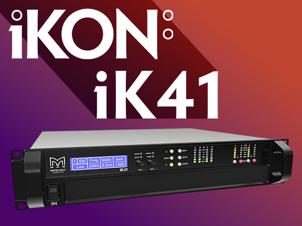Martin Audio's Line-up gets even Stronger, with Third iKON Announced