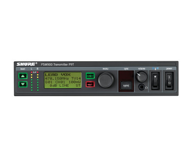 P9T PSM900 Wireless IEM Half-Rack Transmitter G6E 470-506 MHz