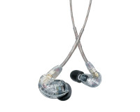 Shure SE215 Pro Sound Isolating IEM Earphones w/ Dynamic Drivers Clear - Image 1