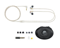 Shure SE425 Pro Sound Isolating IEM Earphones with Dual Drivers Clear - Image 3