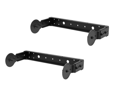Horizontal Bracket for Compact M10 BLACK [H-BR 007] PAIR