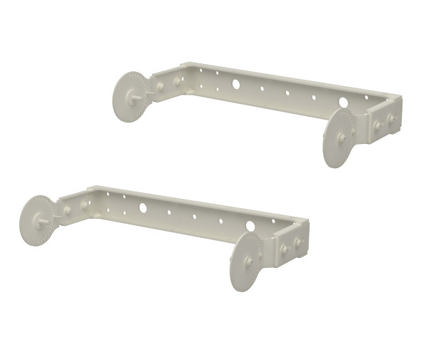 RCF Horizontal Bracket for Compact M10 WHITE [H-BR 007 W] PAIR - Main Image