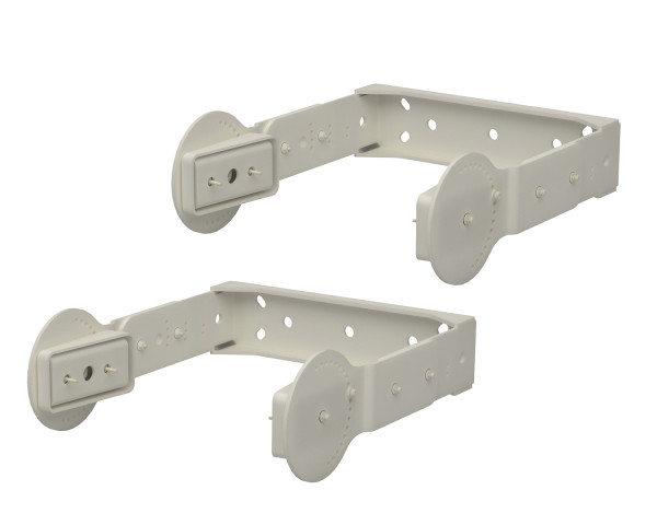 RCF Vertical Bracket for Compact M08 WHITE [V-BR 006 W] PAIR - Main Image