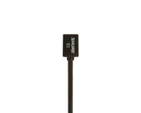 Shure WL93-6 Omnidirectional Condenser Mini Lav Mic 6ft Cable TQG Black - Image 1