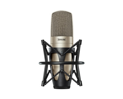 KSM32/SL Cardioid Condenser Microphone with Shock Mount Champagne