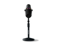 Shure MV7+-K-BNDL Dynamic Podcast LED Microphone with Stand Black - Image 3