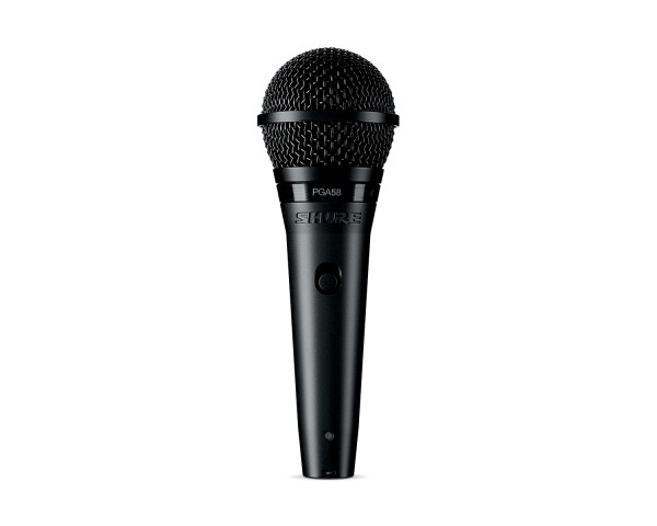 Shure PGA58-XLR Cardioid Dynamic Vocal Microphone with XLR Cable - Main Image