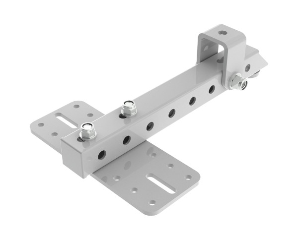 Powerdrive MM140L-W Top Mount Bracket with Tilt/Swivel 363mm M821 Plate Wht - Main Image
