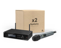 Sennheiser XSW2-835 **2 PACK** E Handheld Mic System with E835 CH70 - Image 1