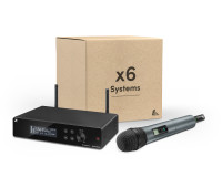 Sennheiser XSW2-835 **6 PACK** E Handheld Mic System with E835 CH70 - Image 1