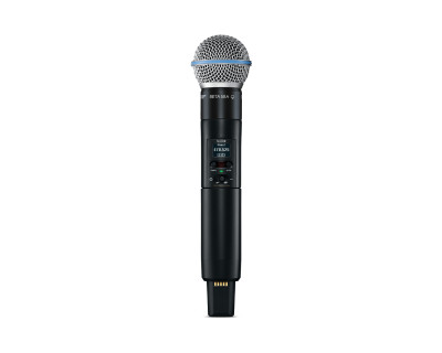 SLXD2/B58 SLXD2 Handheld Transmitter (BETA58A) Capsule K59 CH38