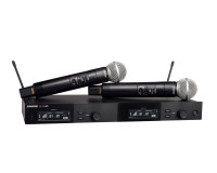 Shure SLXD24D/SM58 Dual Wireless Handheld System SLXD2/SM58 K59 - Image 1