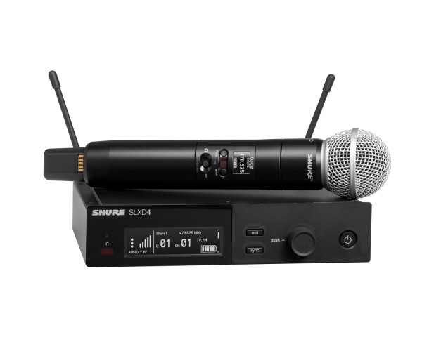 Shure SLXD24/SM58 Wireless Handheld System SLXD2/SM58 K59 - Main Image